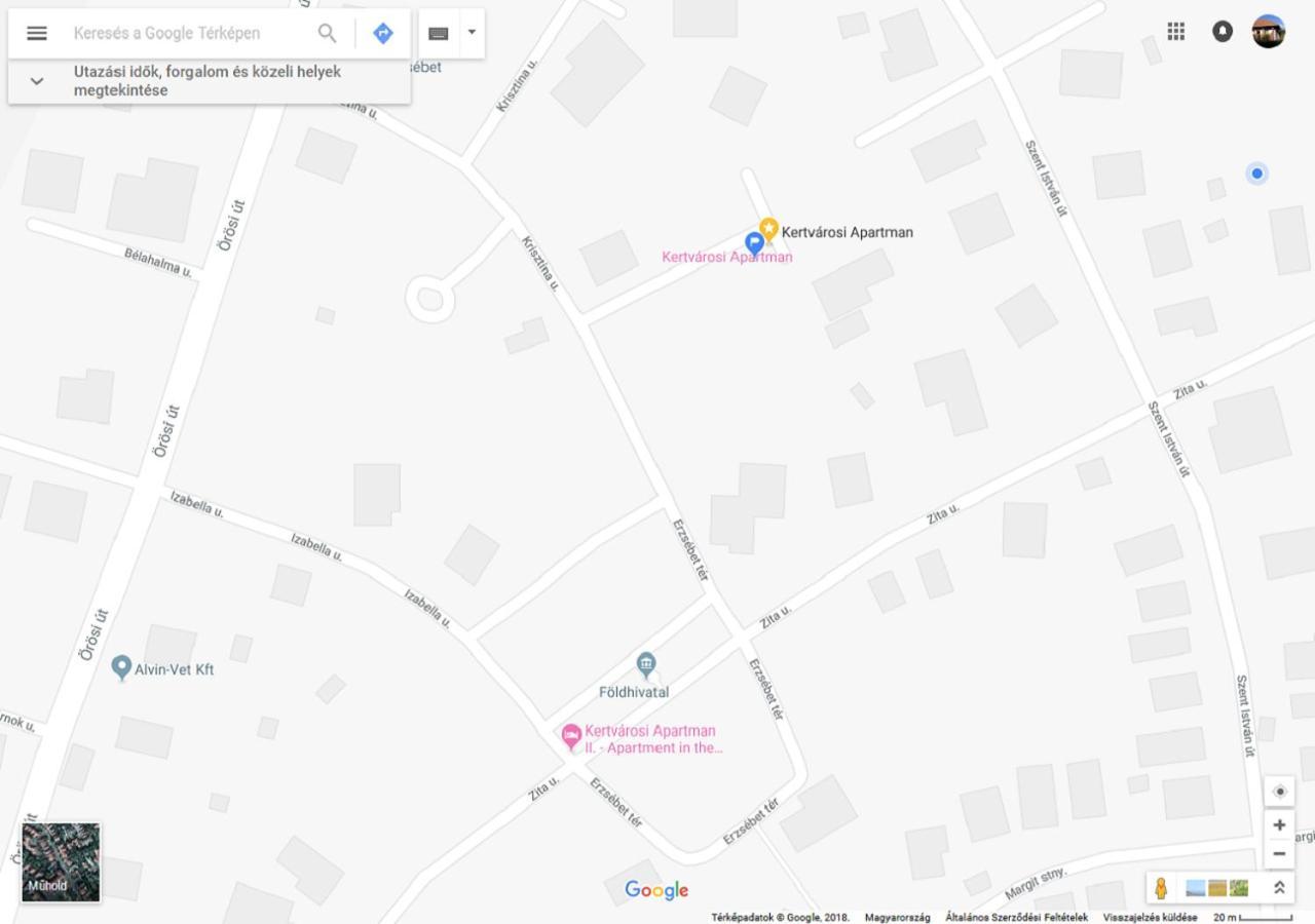 Kertvarosi Apartman II Тисауйварош Экстерьер фото